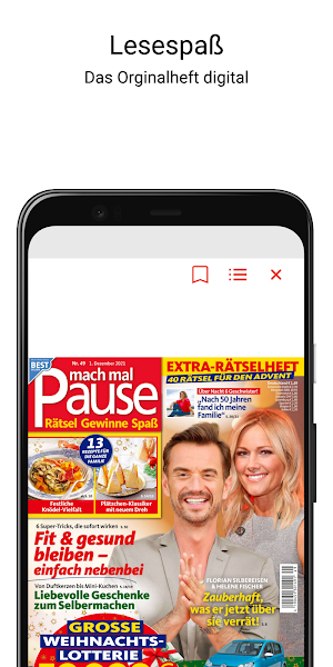 Mach mal Pause ePaper — Rätsel, Gewinne und News Screenshot 0