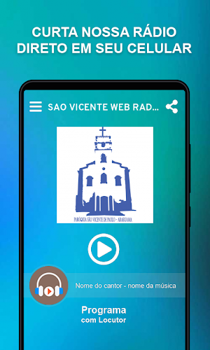 São Vicente Web Rádio Screenshot 0