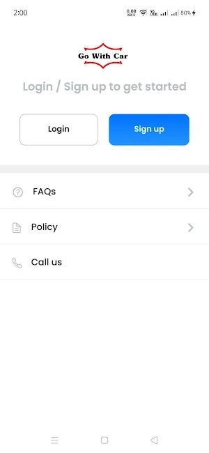 Go With Car Host Screenshot 1