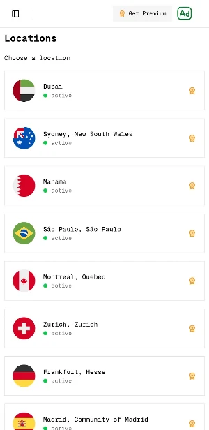 Mad VPN - Premium Screenshot 1