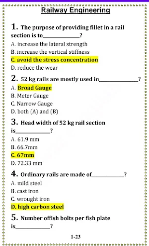 Civil Engineering MCQs offline Screenshot 2