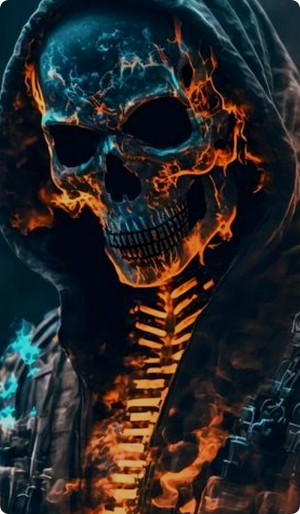 Skull Wallpaper HD 4K Screenshot 1
