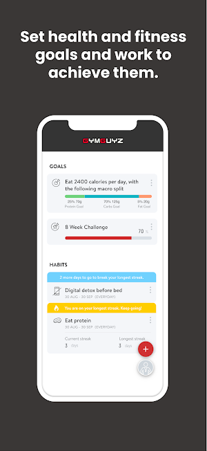GYMGUYZ Fitness Screenshot 3