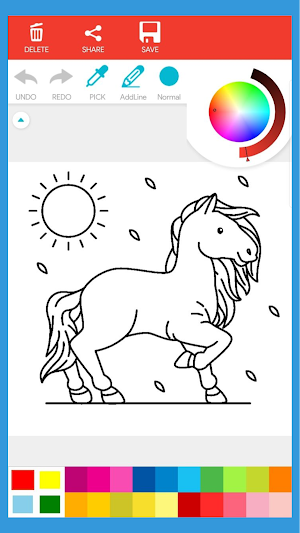 Little Ponny Coloring Book Screenshot 3