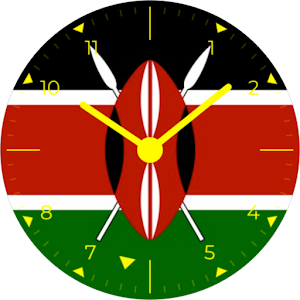 Kenya Analog Watch Face Screenshot 3