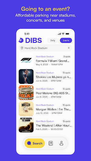 DIBS Parking Screenshot 3