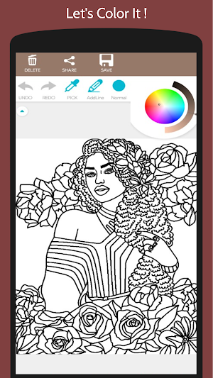 African American Coloring Book Screenshot 3