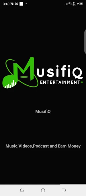 Musifiq: Listen ,Watch, Earn Screenshot 1