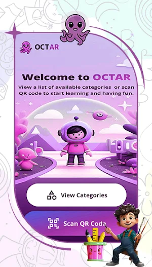OCTAR: 3D AR Coloring Screenshot 0