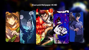 Blue Lock Wallpaper 4K HD Screenshot 0