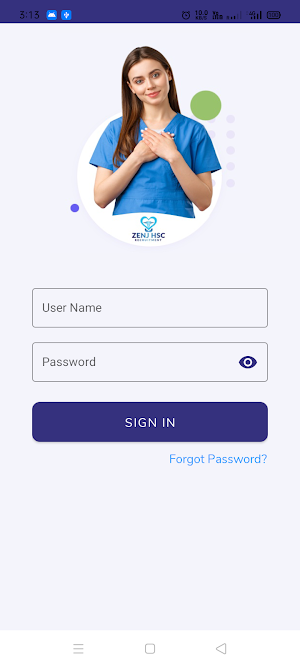 ZENJ HSC Recruitment Screenshot 1