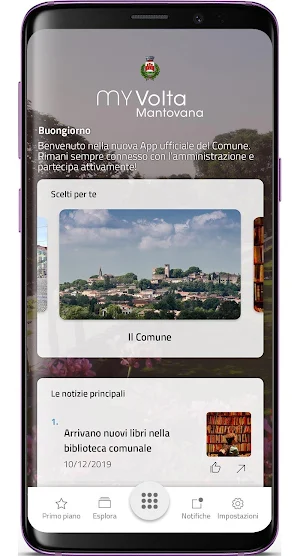 MyVoltaMantovana Screenshot 2