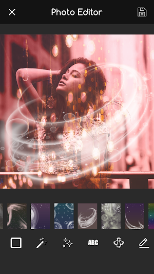 Glitter photo effects Screenshot 1
