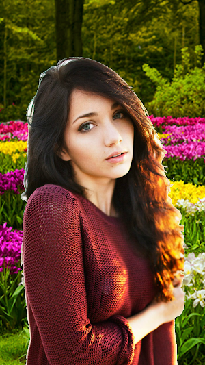Garden Photo Frames Editor Screenshot 0