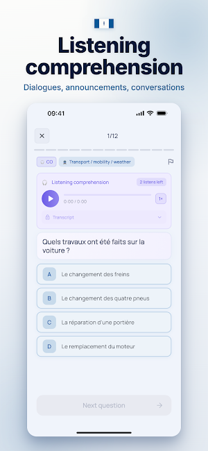 TCF Québec & TEFAQ Prep Screenshot 2