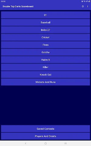 Double Top Darts Scoreboard Screenshot 0