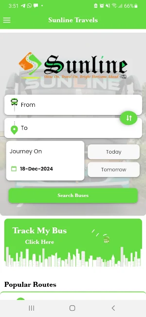 Sunline Travels Screenshot 0