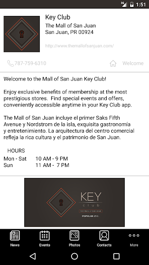 Key Club at the Mall of San Juan Screenshot 2