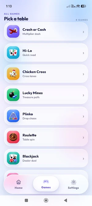 Crash Aviator - Cash Games Screenshot 1