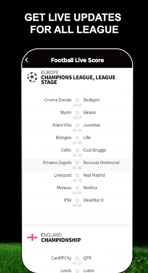 Football Live TV HD Streaming Screenshot 0