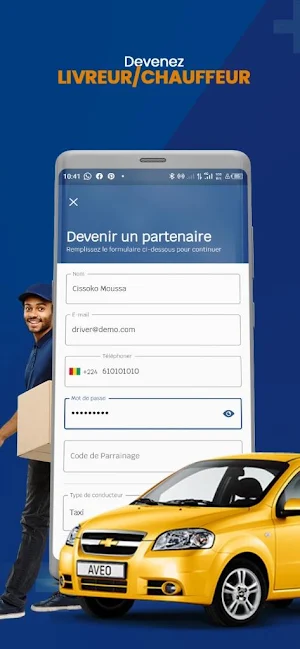 Soneya LIVREUR Screenshot 0