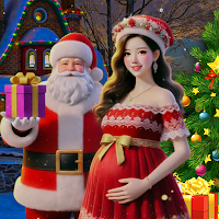Christmas Pregnant Mother Sim