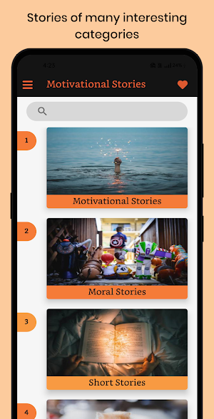 short stories : motivational Screenshot 0