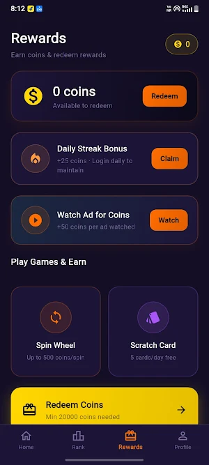 Watch & Earn: Money Video Screenshot 2