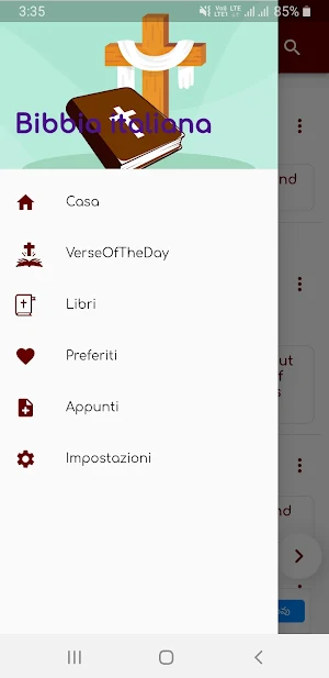 Bibbia italiana Screenshot 3