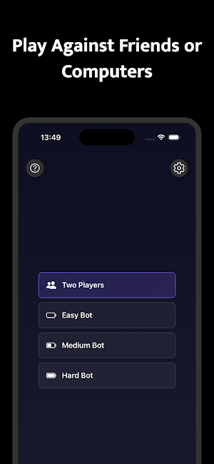 Tic Tac Toe Unlimited -No Ties Screenshot 1