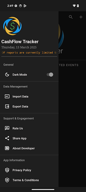 Cash Flow Tracker: Finance Log Screenshot 0