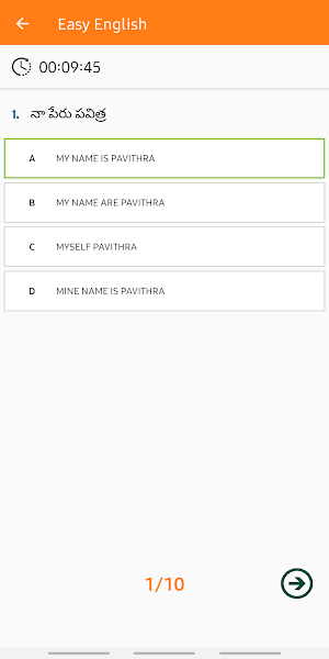 CDMA Easy English Screenshot 3