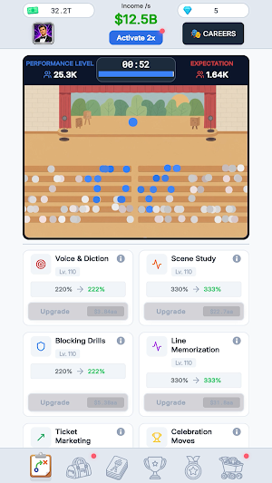 Super Star - Manager Idle Game Screenshot 2