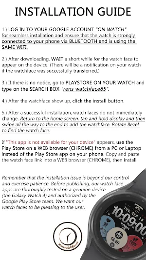 rens watchface85 Screenshot 2