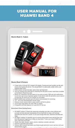Huawei Band 4 Watch Guide Screenshot 2