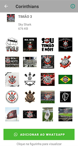 Figurinhas do Corinthians Screenshot 2