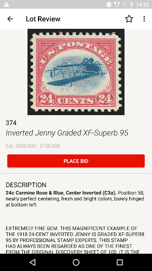 Siegel Auction Galleries, Inc. Screenshot 3