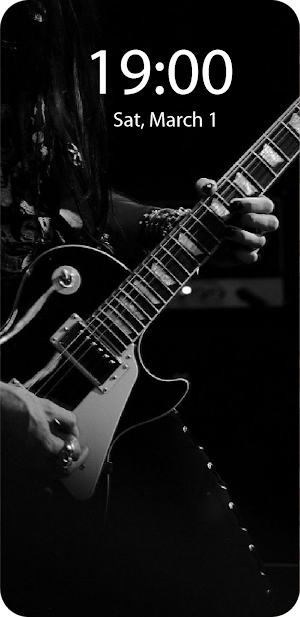 Guitar Live Wallpaper Parallax Screenshot 2