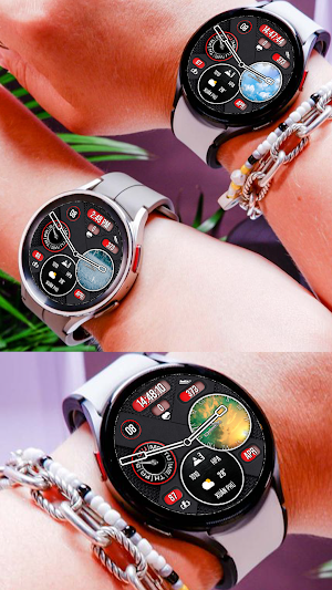 [N-SPORT608]BWHybird WatchFace Screenshot 2