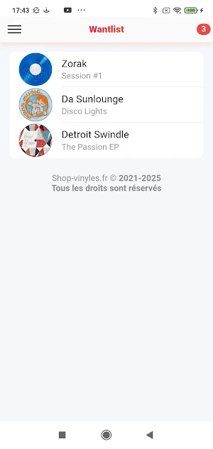 Shop-vinyles Screenshot 3