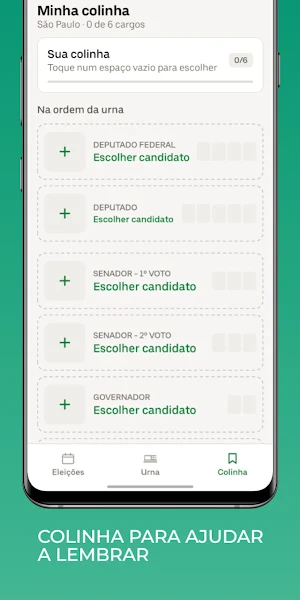 Simulador de Urna Eletrônica Screenshot 3