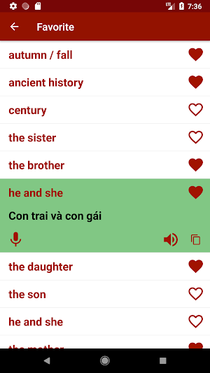 Learn Vietnamese Free Offline For Travel Screenshot 2