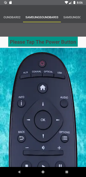 Samsung Soundbar Remote Screenshot 3