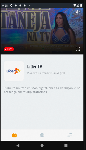 Líder TV Screenshot 0