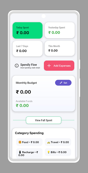Spendly Flow - Daily Expenses Screenshot 0