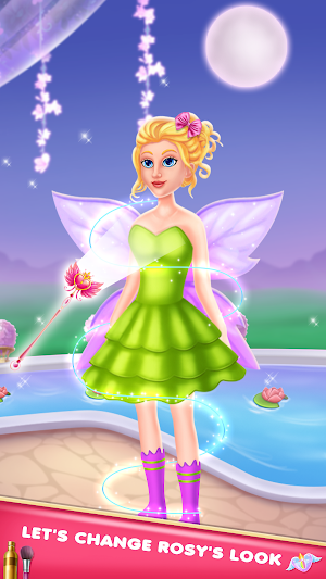 Fairy love story makeover game Screenshot 0