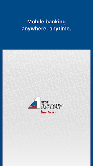 First Intl Bank & Trust Screenshot 0