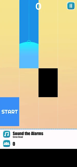 Siren Head Music Tiles Game Screenshot 1