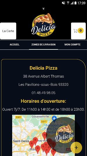 Delicia Pizza Screenshot 3