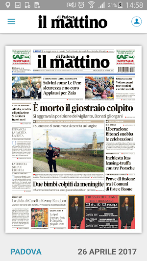 Il Mattino di Padova Screenshot 0